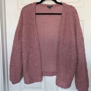 Wild Fable Fuzzy Cardigan Pink Size XS